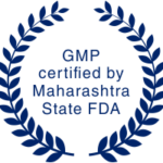 Certificate of GMP certified by Maharashtra State FDA